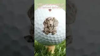 Golf Lover of Dachshunds⛳️