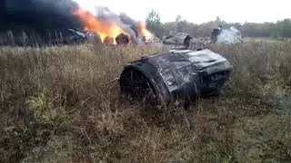 В Московской области разбился истребитель