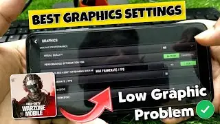 Call Of Duty Warzone Mobile Low Graphics Problem | Warzone Mobile Low Graphics Problem
