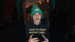 How to read guitar tabs 