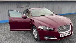 Jaguar XF 2.2d Luxury Auto 4dr 2014 (64) 81,776 milesDieselAutomaticRed SAT NAV CAMERA