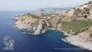 Аэросъемка в Турции -  Голубой пляж Газипаши (Blue Lagoon Gazipasa)