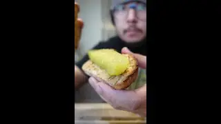 Peanut Butter and Pickle Sandwich