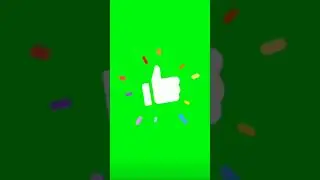 YouTube Shorts Like Animation #GreenScreen #CopyrightFree #Shorts #Like #Youtube