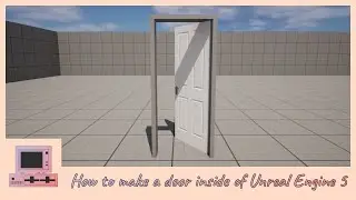How to make a door | UE 5