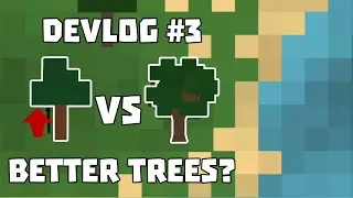 Procedural Tree Generation in my Python Game Dev Project - Devlog #3