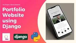 Portfolio Website using Django | Python | Django Projects