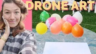 I MADE DRONE ART