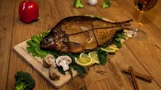 🛑Как коптить лещя?горячий способ копчения белой рыбы.