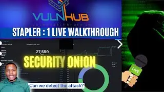 Vulnhub Stapler:1 vs Security Onion | Attack & Detect