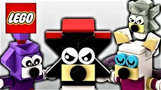 How to build LEGO Sonic Characters (Shadow, Rouge, Blaze & Silver)