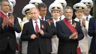 Путин в Севастополе. Выступление на праздничном концерте 9 мая 2014 года