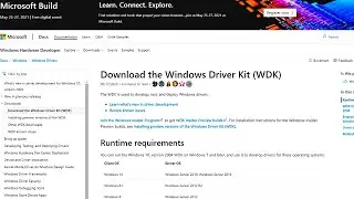 Как установить Windows Driver Kit в Visual Studio