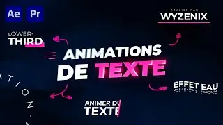 Text Animation (After Effects and Premiere Pro)