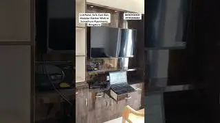 LCD Panel | Sofa Cum Bed | Modular Kitchen Work in Bengaluru | Interior Designer in Bangalore