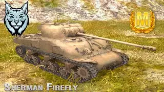 Sherman Firefly WoT Blitz. Забираем мастера!