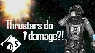 Space Engineers Tutorial: Thruster Damage Range (tips, testing and tutorials for survival)