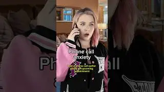 Phone call anxiety #shorts