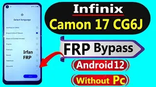 Tecno Camon 17 Frp Bypass Tecno CG6J Frp Bypass Android 12 | Frp Bypass Without Pc