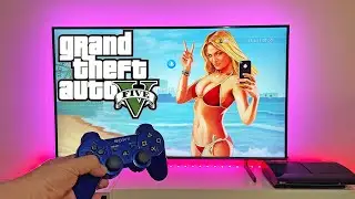 GTA 5 on the PS3 Super Slim(4K TV) - POV Gameplay