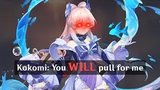 Pulling for Kokomi be like #genshinimpact