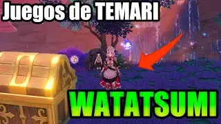 UBICACION del TEMARI en ISLA WATATSUMI de INAZUMA ✅ || Genshin Impact