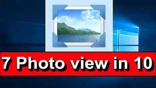 How to Enable Windows photo viewer in Windows 10