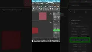 Fastest Method to Create Fences in 3Ds Max #shorts #3dsmax #tips #fence