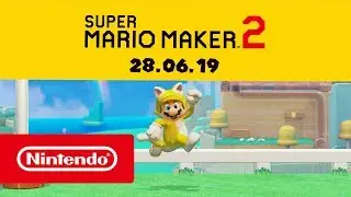 Super Mario Maker 2 - Release date trailer (Nintendo Switch)