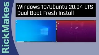 Windows 10/Ubuntu 20.04 LTS Dual Boot Fresh Install