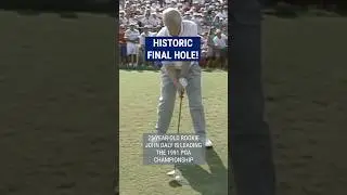 John Daly's INCREDIBLE Championship winning hole! 😱