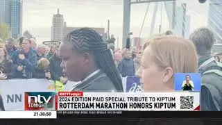 Rotterdam marathon honours Kelvin Kiptum, widow attends event