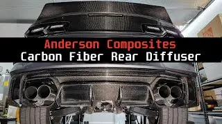 How-To: 2017+ Camaro ZL1 Anderson Composites Carbon Fiber Diffuser Install!