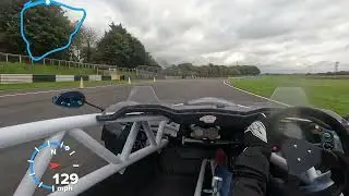 Ariel Atom 4 Atom Club Track Day Castle Combe Oct 2024 Run 4