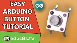 Arduino Tutorial: The easiest way to connect a button to Arduino