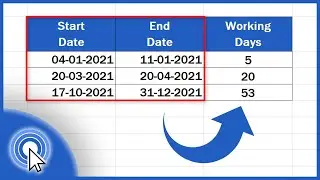 How to Calculate Working Days in Excel (Two Helpful Ways)