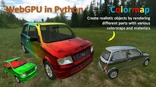 WebGPU in Python (6) - Different Colormaps for Different Parts