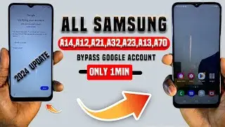 Samsung A20/A10/A21s/A12/A13/A20/A30/A50/A34/A14 FRP Bypass 2024 | Samsung Frp Bypass Android 11/12.
