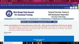 ITI 2021 Admission Open || Apply Now