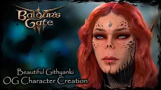 BALDUR'S GATE 3 || Beautiful Githyanki [Original Character 