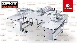 Автоматическая свободно программируемая швейная машина с системой подачи шаблонов Juita серия K8