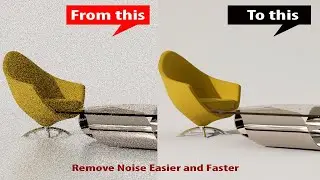 How to Eliminate Noise During Rendering in Maya - Part 2 | Faster & Simpler Arnold Render | EveryCG