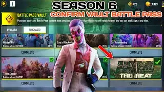 *New* Confirm Season 6 Vault Bp Rewards Cod mobile | Season 6 Vault Battle pass Rewards Codm 2023