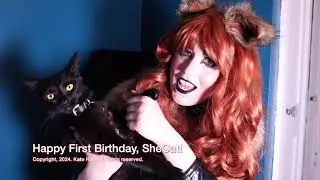 SheCat's First Birthday