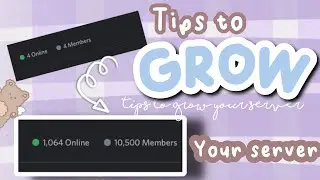 tips to GROW your discord server FAST | DiscordWithLexi Tutorial