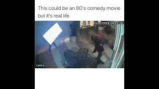 When a real life robbery turns to an 80s comedy