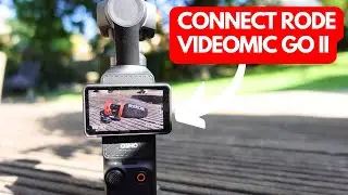 HOW to CONNECT rode VIDEOMIC GO II to DJI OSMO POCKET 3