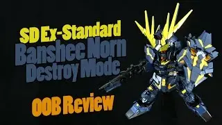 1094 - SD Ex-Standard Unicorn Gundam 02 Banshee Norn [Destroy Mode] (OOB Review)