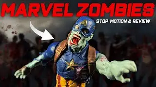 One of the Most UNDERRATED Marvel Legends... - Marvel Zombies Stop Motion & Review