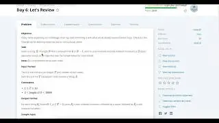 Hackerrank 30 days of code Java 8 Solution: Day 6: Review